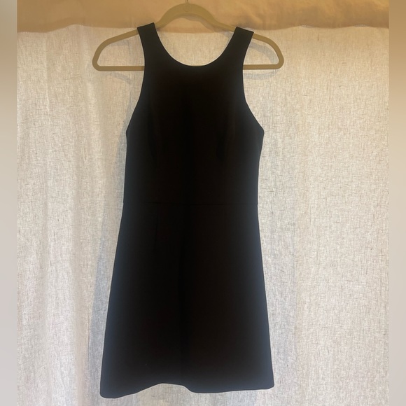 French Connection Black A-Line Dress - Picture 2 of 5